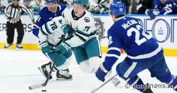 Celebrini navigating first NHL season with Sharks