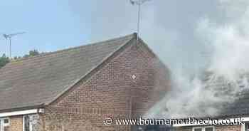 Seven fire crews tackle blaze at Poole home