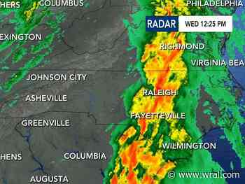 ⚠️WRAL Weather Alert Day⚠️ Thunderstorms march through central NC; Tornado warning in Granville, Vance counties