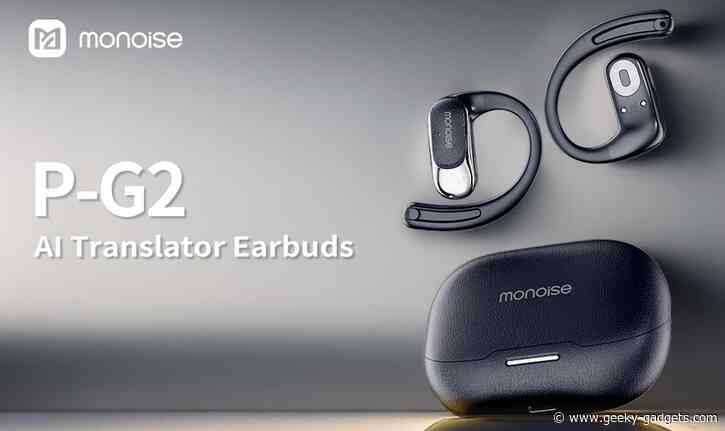 Monoise P-G2 AI Earbuds for Real-Time Translation and Creative Assistance