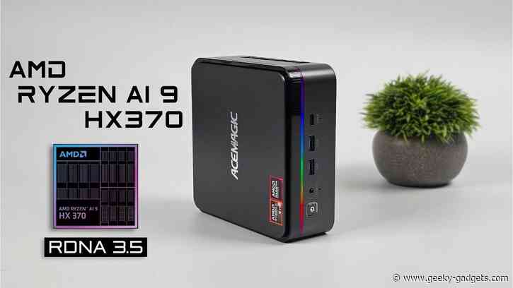 Compact, Powerful, Affordable : AceMagic AMD Ryzen HX370 Mini PC