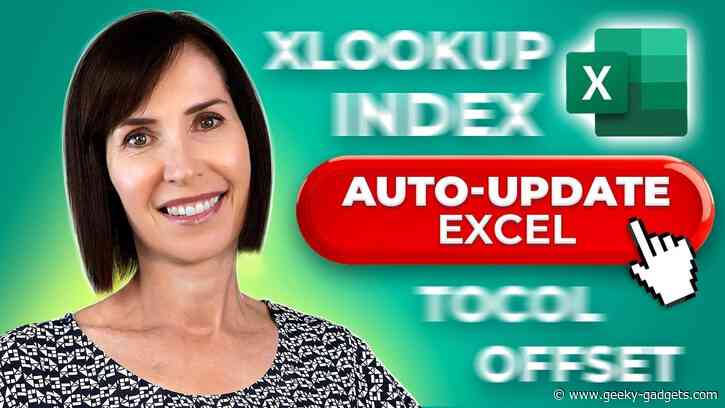 How to Easily Create Stunning Dynamic Excel Reports & Dashboards