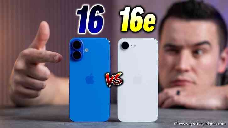 iPhone 16 vs 16e: Key Differences and Which One Wins?