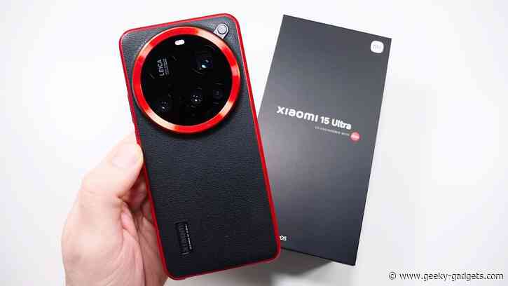 Xiaomi 15 Ultra. The Ultimate Camera Phone