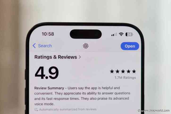 iOS 18.4 beta introduces AI-powered review summaries in the App Store