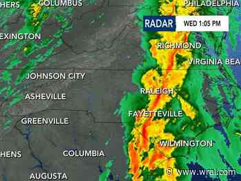 ⚠️WRAL Weather Alert Day⚠️ Tornado threat extended into Wednesday evening