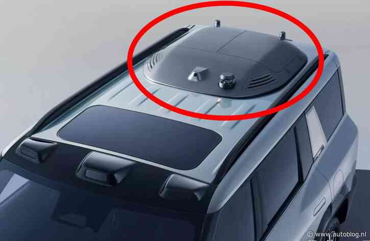 Je raadt nooit waar deze uitstulping op het dak van een auto voor is