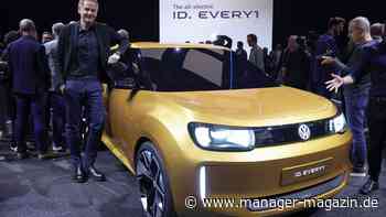 Volkswagen präsentiert 20.000-Euro-Elektroauto