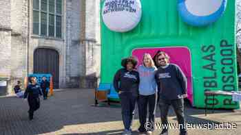 IN BEELD. Jeugdfilmfestival: Opblaasbioscoop brengt cinema tot in de wijk