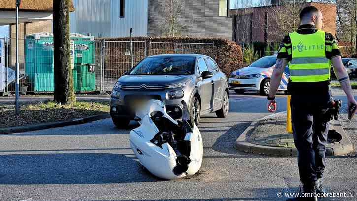 Ligfietser zwaargewond naar ziekenhuis na heftig ongeluk