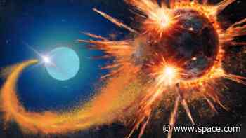 Mystery solved! Odd X-ray signal was 'death knell' of planet destroyed by zombie star (video)