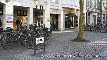 Neue Spezial-Parkplätze für Lastenräder in Braunschweig