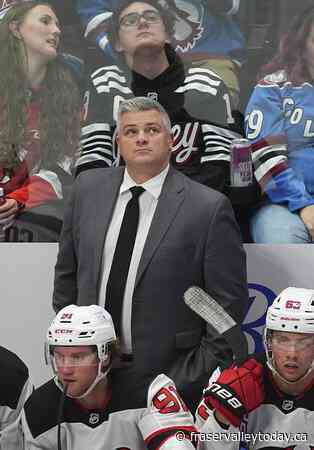 Devils coach Sheldon Keefe fined $25,000 for arguing with officials after Jack Hughes’ injury