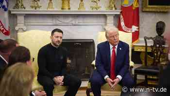 Bald wieder Verhandlungen: Trump und Selenskyj nähern sich wieder an