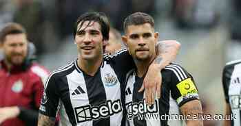 Bruno Guimaraes shows true colours with act towards Sandro Tonali and Newcastle teammates