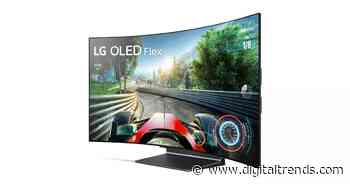 This LG TV has a bendable screen — and an $800 discount