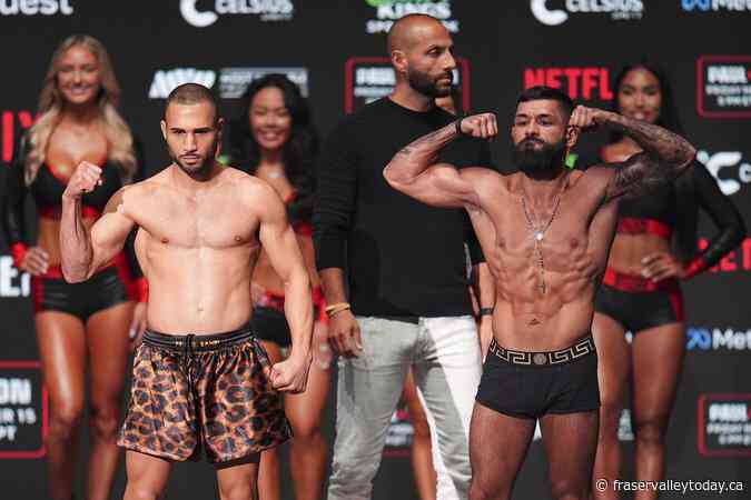 Canadian lightweight Lucas Bahdi looks to extend unbeaten record at Toronto card