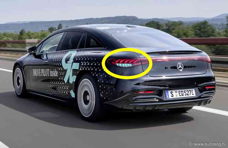 Mercedes met blauw licht komt naar Europa! Dit betekent het licht