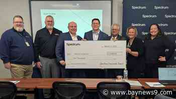 Bay area nonprofit receives check from Spectrum for digital education classes