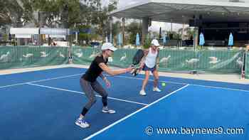 Pickleball courts open on St. Petersburg Pier