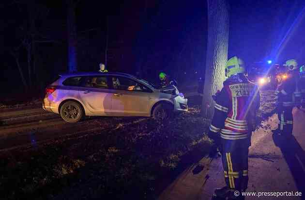 FW Flotwedel: Zwei parallele Einsätze für die Ortsfeuerwehr Wienhausen am Abend des 04. März 2025