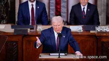 The US will 'plant the American flag on the planet Mars and even far beyond,' Trump tells Congress