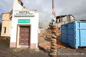 Teutoburger Hof wird abgerissen