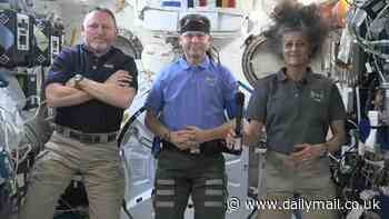 NASA's stranded astronauts finally snap as they appear to let slip who's to blame for leaving them there