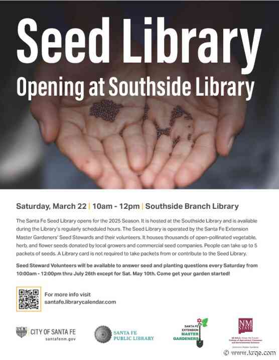 Santa Fe Seed Library opening March 22