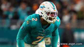 Fins LB Chubb agrees to revised deal, source says