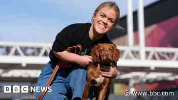 Paralympian helps launch Crufts dog show