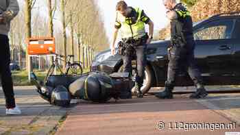 Ongeval Reiderlandlaan Groningen,  1 gewonde