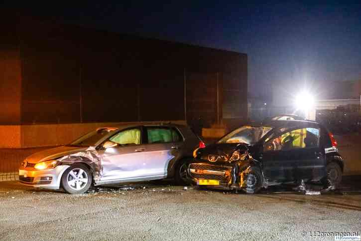 Forse aanrijding Leuringslaan in Tolbert