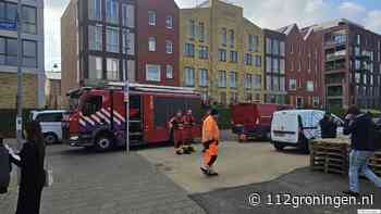 Rook na onkruid branden bij DOT