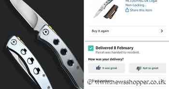 Orpington Amazon shopper 'outraged' as she has knife delivered with no checks