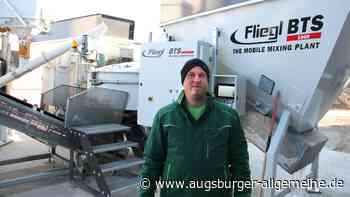 Beton-Tankstelle in Rennertshofen: Eine Zapfsäule der etwas anderen Art