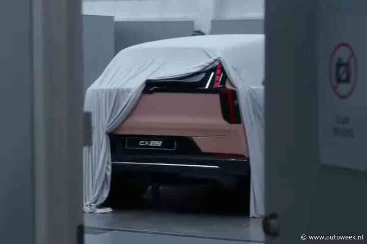 Volvo EX60 laat zich alvast deels zien