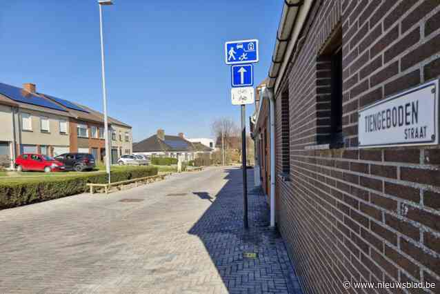 Tiengebodenstraat omgevormd tot woonerf met eenrichtingsverkeer