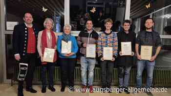 Ehrungen bei den Dorfmusikanten Aufheim