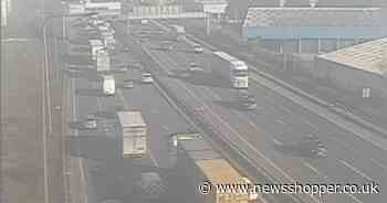 LIVE: Dartford Crossing delays and 'heavy' traffic after crash on M25