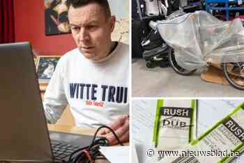 Luc (57) wacht drie dagen lang op fiets en bagage in Ierland, dan krijgt hij telefoon ‘of hij die even in Brussel kan komen halen’: “Ryanair weigert te betalen”