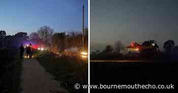 Man seriously injured in crash involving car and off-road motorcycle