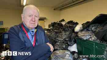 Bins pile high at home for elderly as strike looms