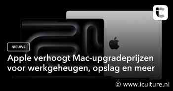 Apple verhoogt Mac-upgradeprijzen voor werkgeheugen, opslag en meer