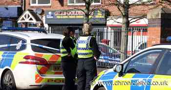 North Shields street flooded with police after bag of 'blood stained' clothes found