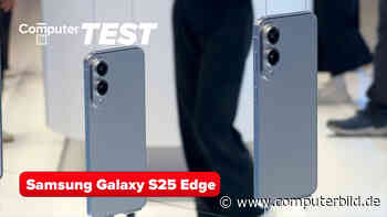 Samsung Galaxy S25 Edge: Samsungs superdünnes Smartphone auf der MWC