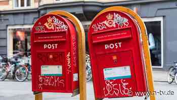 Öffentliche Kästen kommen weg: Dänische Post stellt die Briefzustellung ein