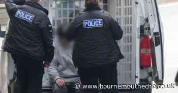 Man arrested after attempted robbery at cash point in town centre 