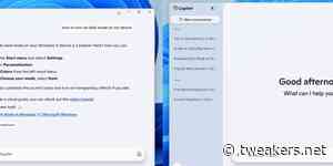 Microsoft test native Copilot-app met nieuw gesprekkenpaneel voor Windows 11