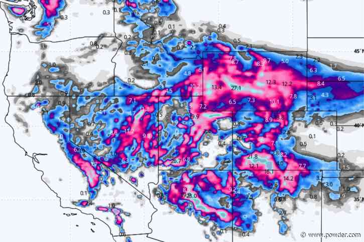 Up to Three Feet of Snow Is Headed to Utah and Colorado